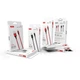 Кабель XO NB143 2.4A Braided USB cable for Type-C 1m Red - зображення 2