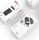 Универсальная мобильная батарея XO PR130 4000mAh PD 20W+USB QC22.5W Black - изображение 3