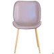 Стул обеденный Doris gold/PU creamy white 840*480*600 Сталь/Кожзаменитель, цвет золото/кремовый AMF - изображение 6