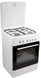 Плита газовая с электрической духовкой Grunhelm AM6611W (BP119421) - изображение 2