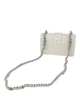 Кожаная женская сумка через плечо Pinko Love Mini Jewels white белая (PINJM1) - изображение 3
