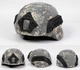 Чохол кавер на шолом ACH MICH 2000 з вухами, Піксель Light Grey (ACU) (15087) - зображення 2