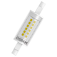 Лампа светодиодная 7W 220V 806lm 2700K R7s 20х78mm кукуруза [4058075432710] OSRAM LED SLIM LINE R7S - изображение 1