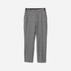 Брюки женские H&M 230695545-023 42 Черные с белым (СА2000001428887) - изображение 3