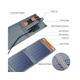 Сонячний зарядний пристрій Choetech 14W Foldable Solar charger Panel (SC004) - зображення 5