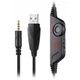 Навушники REAL-EL GDX-7650 Black-Red - зображення 3