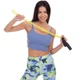 Скакалка скоростная с PVC жгутом Zelart 2561 длина 2,75м Black-Yellow - изображение 7