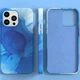 Кожаный чехол Figura Series Case with MagSafe для Apple iPhone 12 Pro Max (6.7") Blue Без бренда - изображение 3