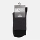 Носки мужские высокие хлопковые MZ RT1311-002 43-46 Черные с серым (4820232780046) - изображение 1