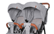 Прогулянкова коляска для двійні CARRELLO Connect CRL-5502 Serious Black у льоні - зображення 6