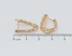 Сережки Xuping Позолота 18K (00001) - зображення 2