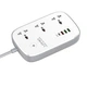 Сетевой удлинитель фильтр LDNIO SCW3451 |WiFi Управление, 2500W, 2M, 3 розетки, 3USB/1Type-C, QC/PD, 3A/30W| White - изображение 3