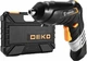Отвертка аккумуляторная DEKO DKCS3.6O1-S3 в кейсе с набором инструментов Li-ion 3.7 V 1300 mAh - изображение 2