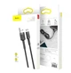Кабель Baseus Cafule Cable USB for Micro 2.4A 1м Черный (CAMKLF-BG1) - изображение 13