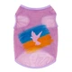 Майка для собак WAUDOG Clothes малюнок Прапор сітка L B 42-45 см C 28-31 см рожевий - изображение 2