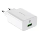 Сетевое зарядное (СЗУ) Borofone BA21A Long journey QC3.0 (1USB/3A) Белый - изображение 2