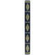 Ежедневник кожаный Тризуб Украины цвет синий, мм.: 295*210*30 - изображение 6