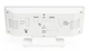 Электронные настольные зеркальные LED часы UKC DS-3618L зеленая подсветка белый корпус - изображение 5