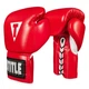 Боксерские перчатки TITLE Boxeo Mexican Leather Lace Training Gloves Tres (16oz) Красные - изображение 1
