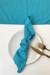 Серветки з бавовни TouchableLinen 1 шт Бірюзовий Бавовняні серветки для сервірування столу 45х45 см - зображення 1