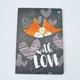 Блокнот А6 с цветными листами Profi With love Three 80 страниц арт. 902132 - изображение 1