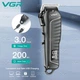 Бездротова акумуляторна машинка для стрижки волосся VGR V 683 з насадками електробритва тример для бороди - зображення 4