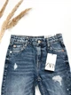 Джинсы ZARA 116 см синий артикул Л303 - изображение 2