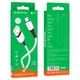Кабель USB Borofone BX79, USB to Lightning, 2.4A, 1m, белый - изображение 4