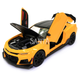 Машинка металлическая Chevrolet Camaro «AutoExpert» Шевроле Камаро желтый звук свет 20*6*8 см (GT-0708) - изображение 6