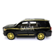 Машинка металлическая Toyota Land Cruiser «AutoExpert» Тойота джип черный с золотом звук свет 19*7*7 см (EL-3912) - изображение 4