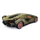 Игрушечная машинка металлическая Lamborghini Sian «АвтоЕксперт», Ламборджини Сиан, свет, звук, 20*8*5 см хаки (GT-1502) - изображение 3