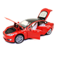 Іграшкова машинка металева Tesla «АвтоСвіт» Тесла червоний, світло, звук, 15*4*5 см, (AS-2829) - зображення 7