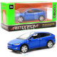 Машинка игровая автопром Tesla металл, 16, синий, свет, звук, двери открываются (6603) - изображение 1
