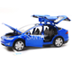 Машинка игровая автопром Tesla металл, 16, синий, свет, звук, двери открываются (6603) - изображение 6
