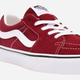 trampki krótkie męskie Vans VA0A4UUK5U71 45 (11.5) 29,5 cm Ciemnoczerwone (195440326039) - obraz 4