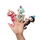 Інтерактивна іграшка Finger Monkey Light Blue - зображення 5