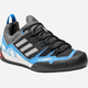 Чоловічі кросівки для треккінгу adidas Terrex Swift Solo 2 S24011 46.5 (11.5UK) 30 см Чорний/Блакитний (4064055912776) - зображення 3