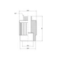 Муфта PPR Thermo Alliance 25х1/2" НР - изображение 2