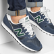 Buty sportowe męskie na platformie do kostki New Balance 373v2 ML373CF2 40 (7US) 25 cm Ciemnogranatowe (196307317023) - obraz 2