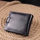 Мужской кошелек ST Leather из натуральной кожи с монетницей и хлястиком (bg194fash09) - изображение 10