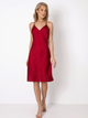 Нічна сорочка Aruelle Nicole nightdress L Чорна (5904541435428) - зображення 1