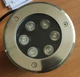 Подводный встраиваемый светодиодный профессиональный светильник 6*1W синий IP68 Ecolend - изображение 2