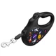 Поводок-рулетка для собак WAUDOG R-leash, рисунок "NASA", S, до 15 кг, 5 м, светоотражающая лента черный - изображение 4