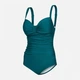 Купальник закритий для жінок Aqua Speed OLIVIA 7358 бірюзово-синій Жін 46 (3XL) 200-083XL - зображення 1