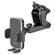 Автотримач для телефона HOCO CA95 Polaris push-type telescopic suction cup car holder Black (6931474758514) - изображение 3
