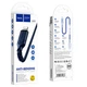 Кабель HOCO X59 USB to iP 2.4A, 1m, nylon, TPE connectors, Blue (6931474744883) - изображение 2