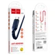 Кабель HOCO X59 USB to Type-C 3A, 1m, nylon, TPE connectors, Blue (6931474744944) - зображення 2