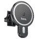 Автотримач для телефона з БЗП HOCO CA85 Ultra-fast magnetic wireless charging car holder Black (6931474745484) - изображение 1