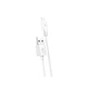 Кабель HOCO X1 USB to Type-C 3A, 1m, PVC, PVC connectors, White (6957531032045) - зображення 1