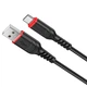 Кабель Hoco X59 USB to Type-C 1m чорний - зображення 2